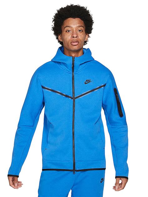 nike tech anzug herren blau|Nike tech fleece.